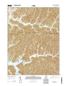 Quaker City 2013 topographic map thumbnail