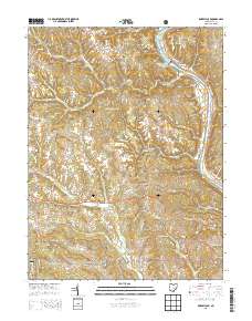 Rokeby Lock 2013 topographic map thumbnail