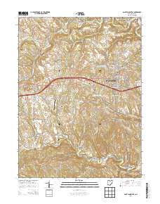Saint Clairsville 2013 topographic map thumbnail