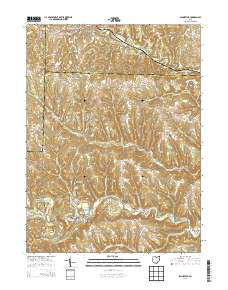 Salineville 2013 topographic map thumbnail