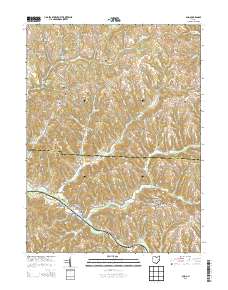 Scio 2013 topographic map thumbnail