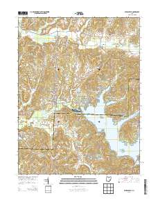 Senecaville 2013 topographic map thumbnail