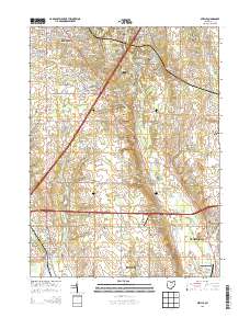 Seville 2013 topographic map thumbnail