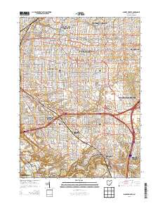 Shaker Heights 2013 topographic map thumbnail