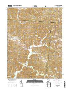 South Webster 2013 topographic map thumbnail