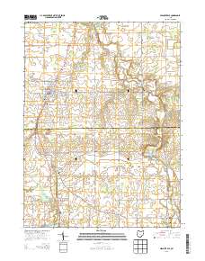 Spencerville 2013 topographic map thumbnail