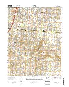 Springboro 2013 topographic map thumbnail
