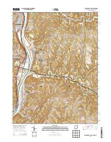 Steubenville East 2013 topographic map thumbnail