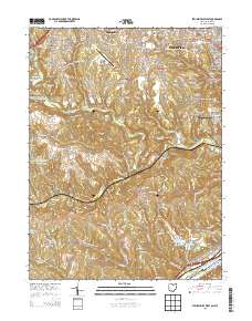 Steubenville West 2013 topographic map thumbnail