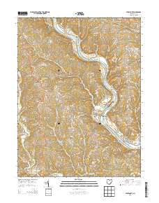 Stockport 2013 topographic map thumbnail