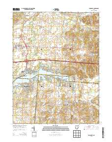 Thornville 2013 topographic map thumbnail