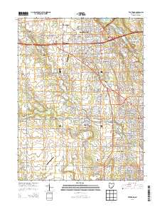 Trotwood 2013 topographic map thumbnail