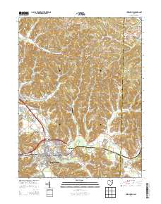 Uhrichsville 2013 topographic map thumbnail
