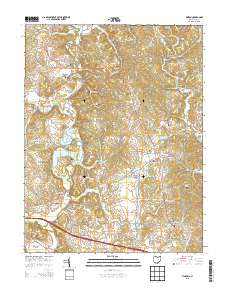 Vinton 2013 topographic map thumbnail