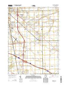Walbridge 2013 topographic map thumbnail