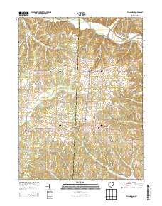 Walhonding 2013 topographic map thumbnail