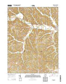 Warsaw 2013 topographic map thumbnail