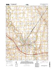 Washington Court House 2013 topographic map thumbnail