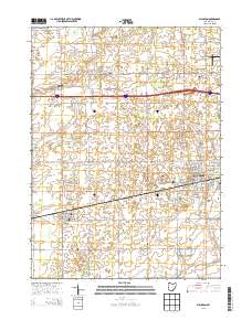 Wauseon 2013 topographic map thumbnail