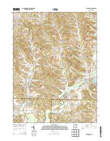 Waynesburg 2013 topographic map thumbnail