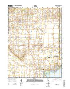 Waynesfield 2013 topographic map thumbnail