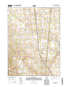 West Mansfield 2013 topographic map thumbnail