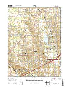 Westfield Center 2013 topographic map thumbnail