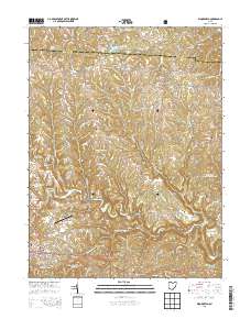Woodsfield 2013 topographic map thumbnail