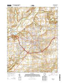 Xenia 2013 topographic map thumbnail