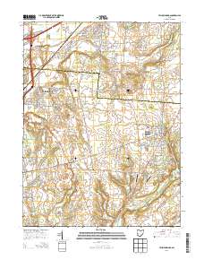 Yellow Springs 2013 topographic map thumbnail