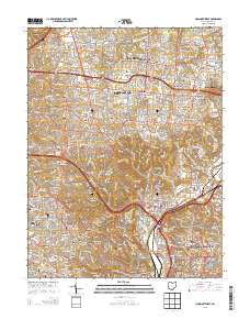 Cincinnati West 2013 topographic map thumbnail