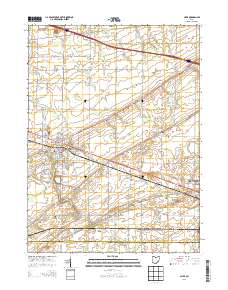 Clyde 2013 topographic map thumbnail