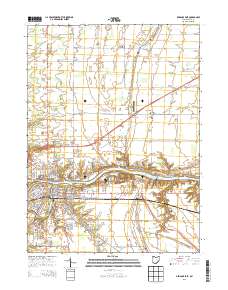 Defiance East 2013 topographic map thumbnail