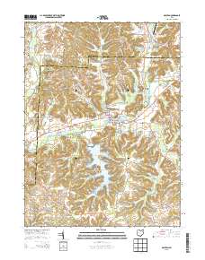 Malvern 2013 topographic map thumbnail