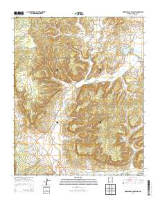 Horsehead Canyon NW 2013 topographic map thumbnail