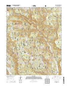 Las Tablas 2013 topographic map thumbnail