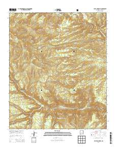 Lilley Mountain 2013 topographic map thumbnail