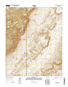 Mesa Gallina 2013 topographic map thumbnail