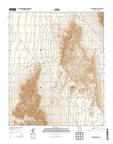 Mockingbird Gap 2013 topographic map thumbnail