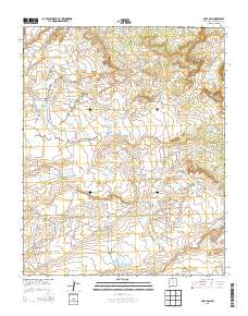 Mule Dam 2013 topographic map thumbnail