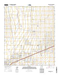Organ Peak NW 2013 topographic map thumbnail