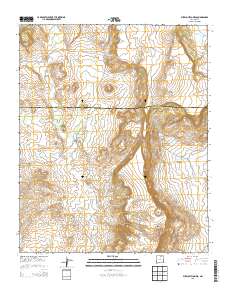Pueblo Viejo Mesa 2013 topographic map thumbnail