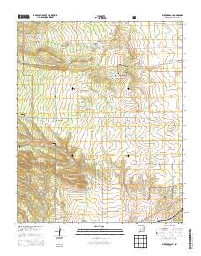 Punta de Agua 2013 topographic map thumbnail
