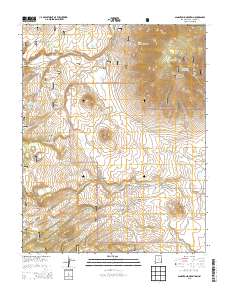 San Antonio Mountain 2013 topographic map thumbnail