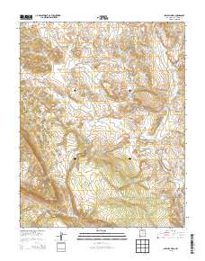 Sawmill Mesa 2013 topographic map thumbnail
