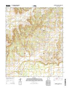Shoemaker Canyon SE 2013 topographic map thumbnail