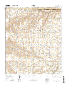 Swallow Nest Canyon 2013 topographic map thumbnail