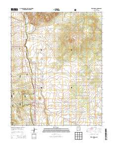 Tres Piedras 2013 topographic map thumbnail