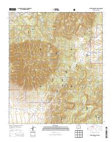 White Oaks South 2013 topographic map thumbnail