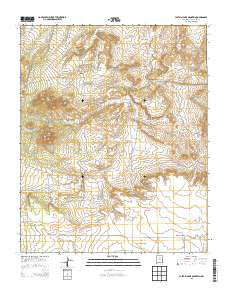 Captain Davis Mountain 2013 topographic map thumbnail